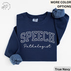 Speech Pathologist Comfort Colors® Sweater, Speech Language Pathologist Sweatshirt, SLP Shirt, Speech Squad T-Shirt, Speech Teacher