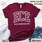 Early Childhood Educator Shirt, ECE T-Shirt, Gift for Daycare Teacher, Daycare Babysitter Tee