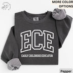 Early Childhood Educator Comfort Colors® Sweater, ECE Sweatshirt, Gift for Daycare Teacher, Daycare Babysitter