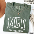 MRI Technologist Comfort Colors® Shirt, MRI Tech T-Shirt, Gift for Magnetic Resonance Imaging, Rad Tech Tee