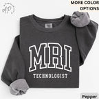 MRI Technologist Comfort Colors® Sweater, MRI Tech Sweatshirt, Gift for Magnetic Resonance Imaging, Rad Tech