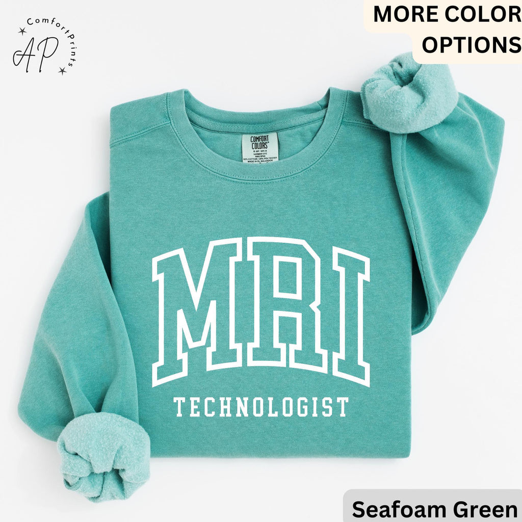 MRI Technologist Comfort Colors® Sweater, MRI Tech Sweatshirt, Gift for Magnetic Resonance Imaging, Rad Tech