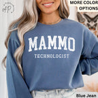 Mammo Technologist Comfort Colors® Sweater, Mammo Tech Sweatshirt, Gift for Mammography Technologist
