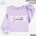 Personalized Esthetician Comfort Colors® Sweatshirt, Custom Esthetician Sweater, Aesthetician Hoodie, Gift for Beauty Professional