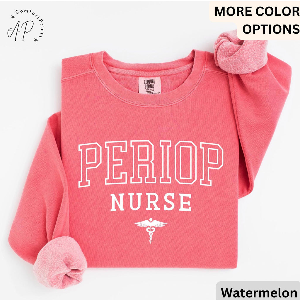 Perioperative Nurse Comfort Colors® Sweater, Periop Nurse Sweatshirt, Periop Nurses Week, Gift for Operating Room Nurse