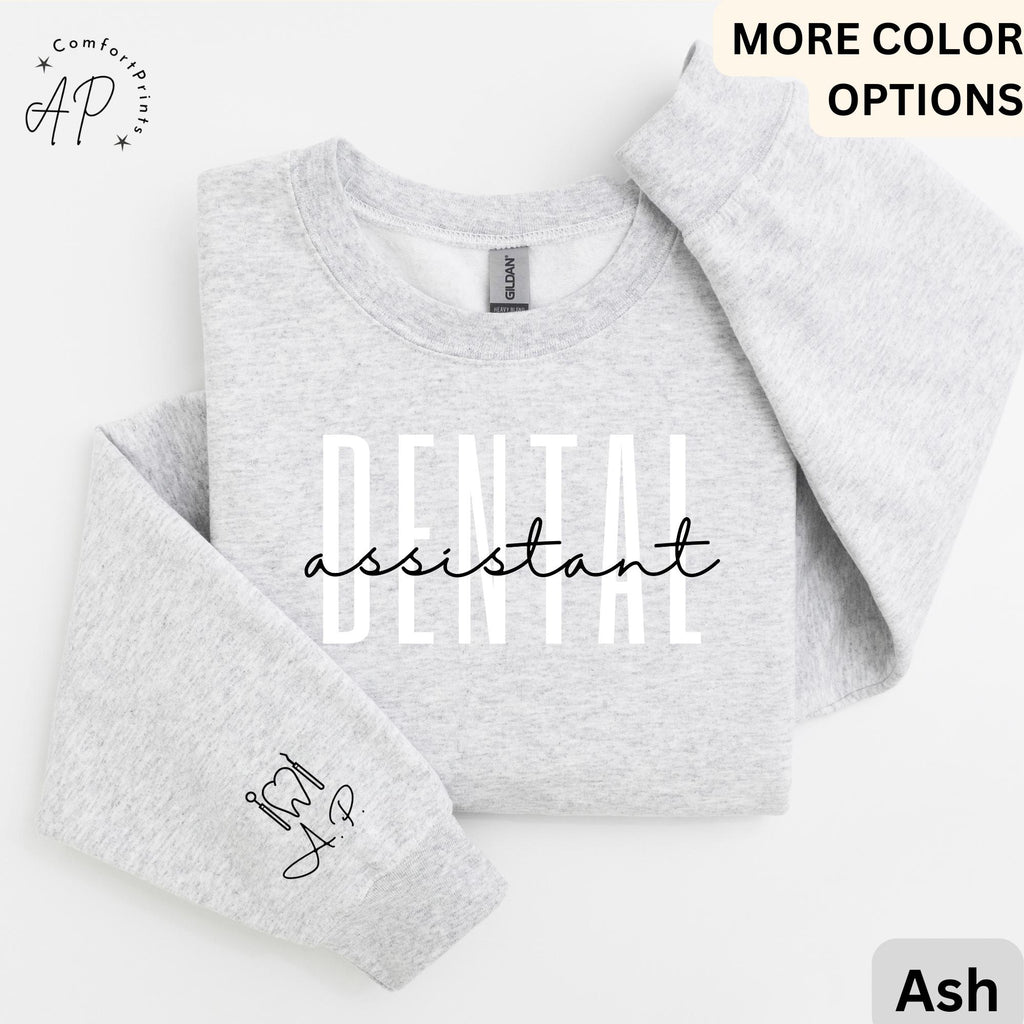 Dental Assistant Sweatshirt, Personalized Dental Assistant Sweater, Dental Hygiene Graduation Hoodie, RDH Dental Gift
