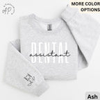 Dental Assistant Sweatshirt, Personalized Dental Assistant Sweater, Dental Hygiene Graduation Hoodie, RDH Dental Gift
