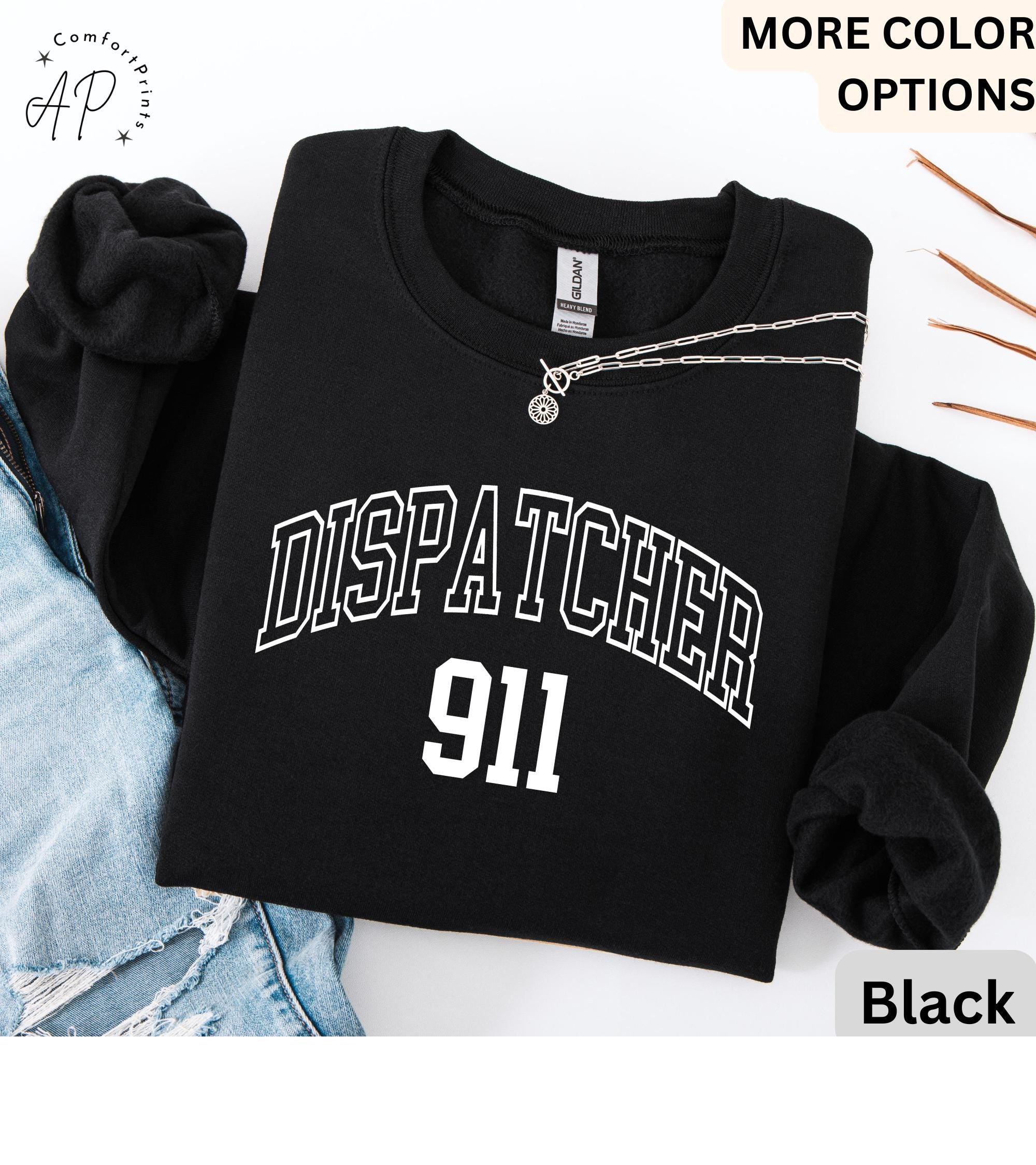 911 Dispatcher Sweatshirt, Emergency Sweater, Dispatcher Gift Hoodie, First Responders, Emergency Medical Dispatcher
