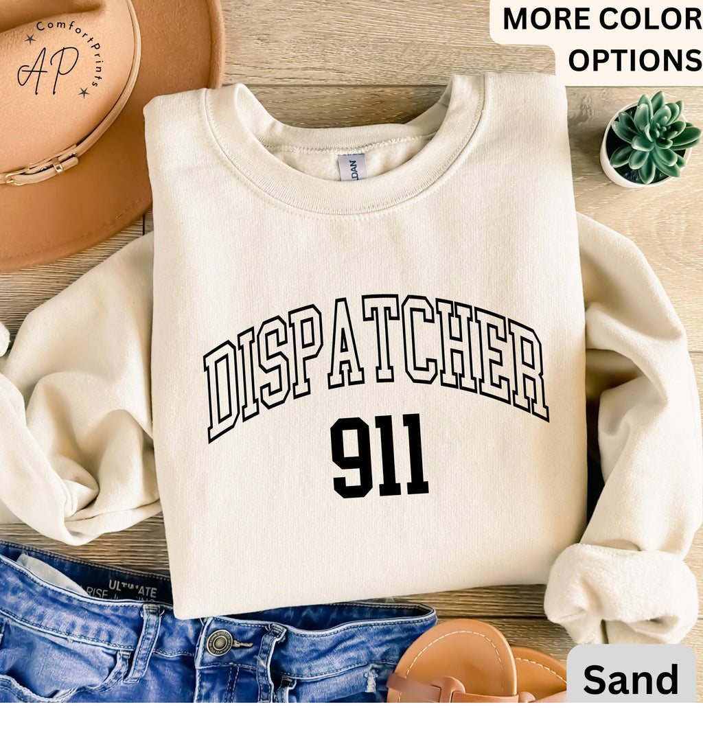 911 Dispatcher Sweatshirt, Emergency Sweater, Dispatcher Gift Hoodie, First Responders, Emergency Medical Dispatcher