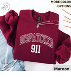 911 Dispatcher Sweatshirt, Emergency Sweater, Dispatcher Gift Hoodie, First Responders, Emergency Medical Dispatcher
