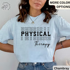 Physical Therapy Colors® Shirt, PTA T-Shirt, Therapist Student Tee, Physiotherapy, Gift For Physical