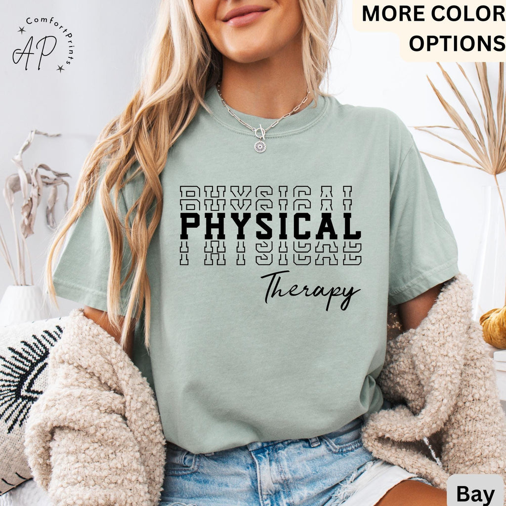 Physical Therapy Colors® Shirt, PTA T-Shirt, Therapist Student Tee, Physiotherapy, Gift For Physical