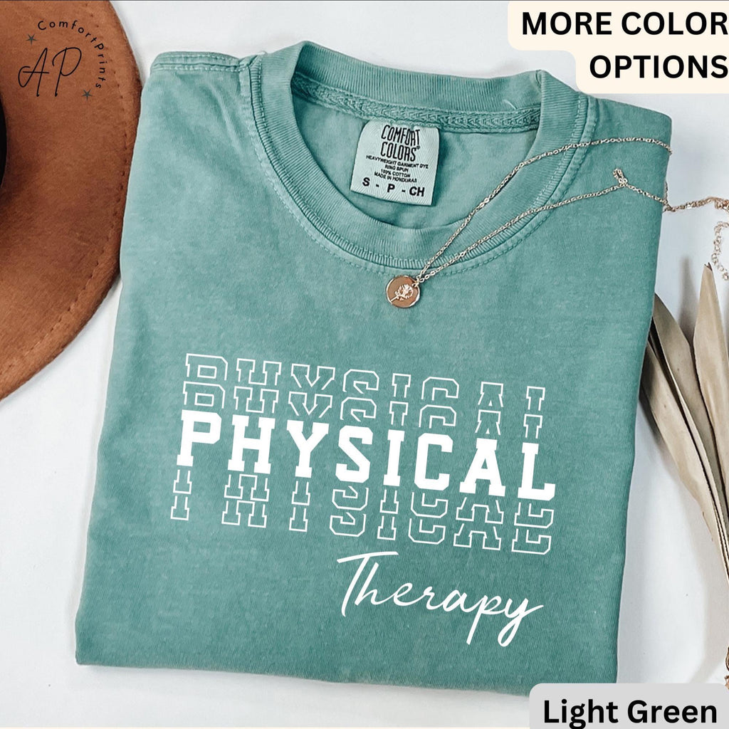 Physical Therapy Colors® Shirt, PTA T-Shirt, Therapist Student Tee, Physiotherapy, Gift For Physical