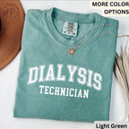Dialysis Technician Comfort Colors® T-Shirt, Dialysis Tech Shirt, Dialysis Crew Tech Tee, Gift for Nephrology Tech