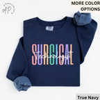 Surgical Technologist Comfort Colors® Sweater, Surgical Tech Sweatshirt, Gift for Surgical Tech Grad, Scrub Tech