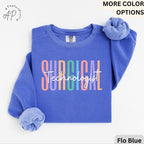 Surgical Technologist Comfort Colors® Sweater, Surgical Tech Sweatshirt, Gift for Surgical Tech Grad, Scrub Tech