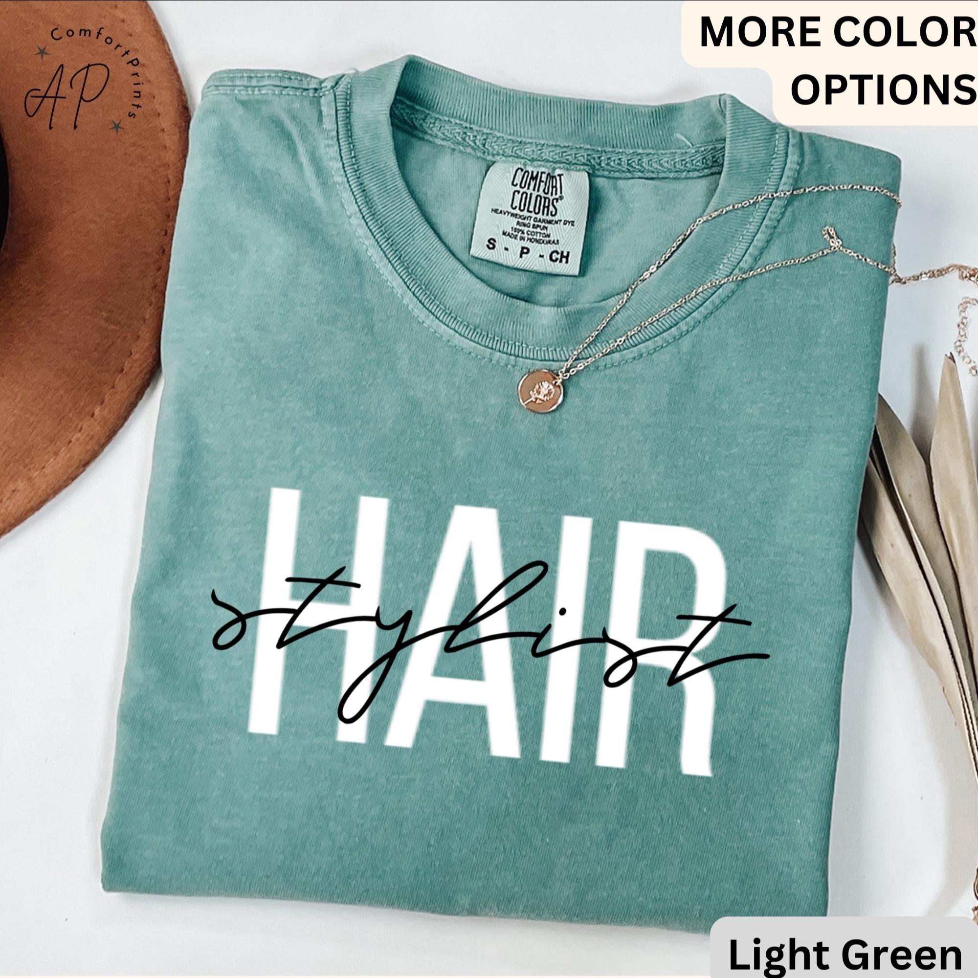 Hair Stylist Comfort Colors® T-Shirt, Hair Dresser Shirt, Cosmetologist Tee, Gift for Hair Salon Specialist, Cosmetology Shirt