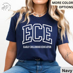 Early Childhood Educator Shirt, ECE T-Shirt, Gift for Daycare Teacher, Daycare Babysitter Tee
