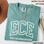 Early Childhood Educator Comfort Colors® Shirt, ECE T-Shirt, Gift for Daycare Teacher, Daycare Babysitter Tee