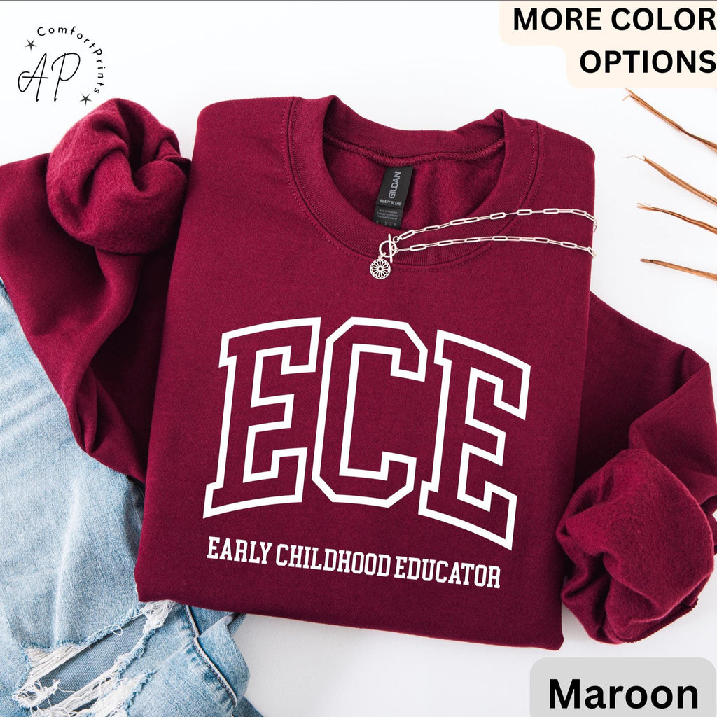Early Childhood Educator Sweatshirt, ECE Sweater, Gift for Daycare Teacher, Daycare Babysitter Hoodie