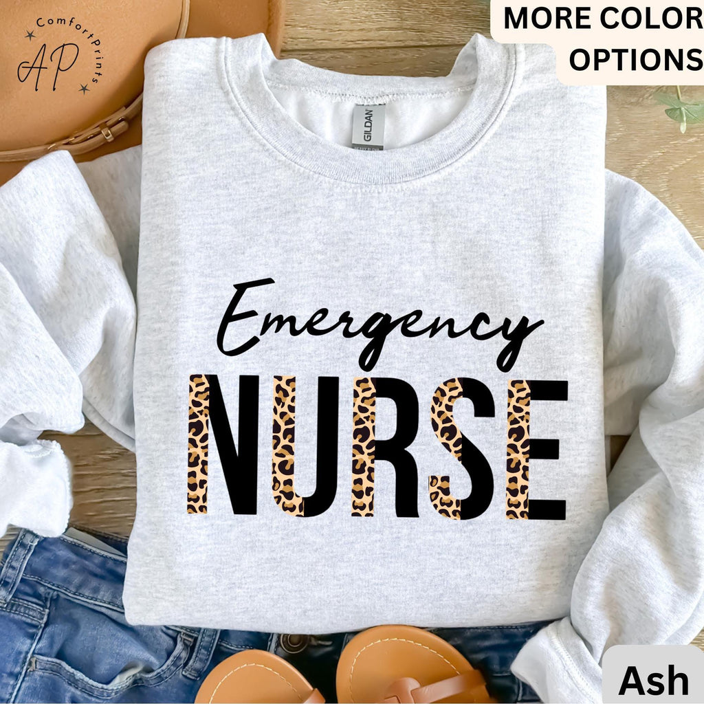 Emergency Nurse Sweatshirt, Emergency Room Nurse Sweater, ER Nursing School Shirt, Registered Nurse, Emergency Nurse Tee, ICU Nurse