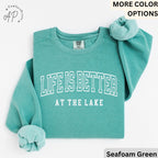 Lake Life Comfort Colors Sweatshirt: Relaxed Fit Lake Lover Gift