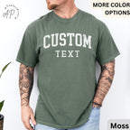 Custom Comfort Colors® T-Shirt, Personalized Shirt, Gift for Him Tee, Custom Shirt For Men, Custom Unisex Shirts