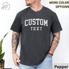 Custom Comfort Colors® T-Shirt, Personalized Shirt, Gift for Him Tee, Custom Shirt For Men, Custom Unisex Shirts