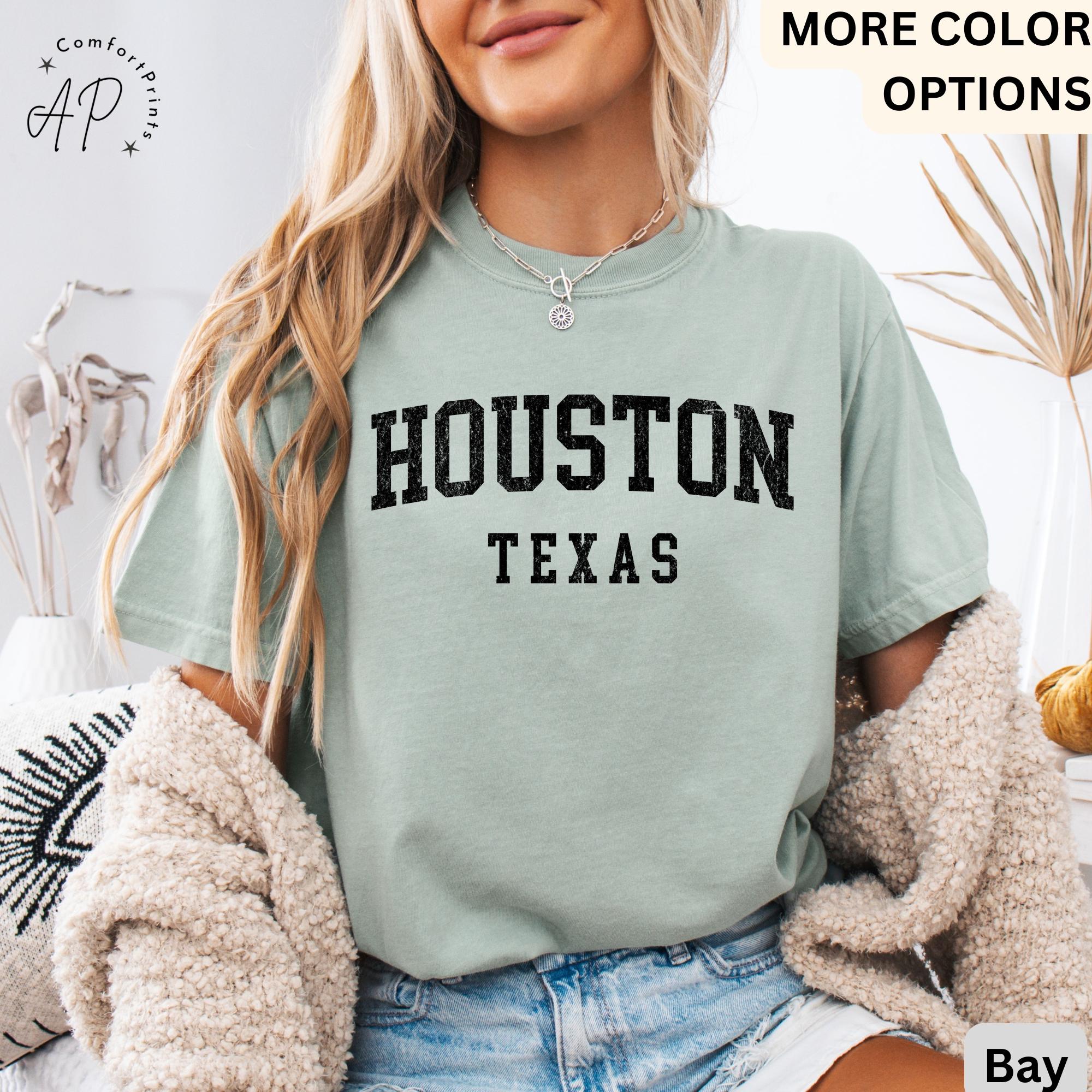 Houston Texas Comfort Colors® Shirt, Houston Texas T-Shirt, Gift for Houston Texas, City Of Texas Tee