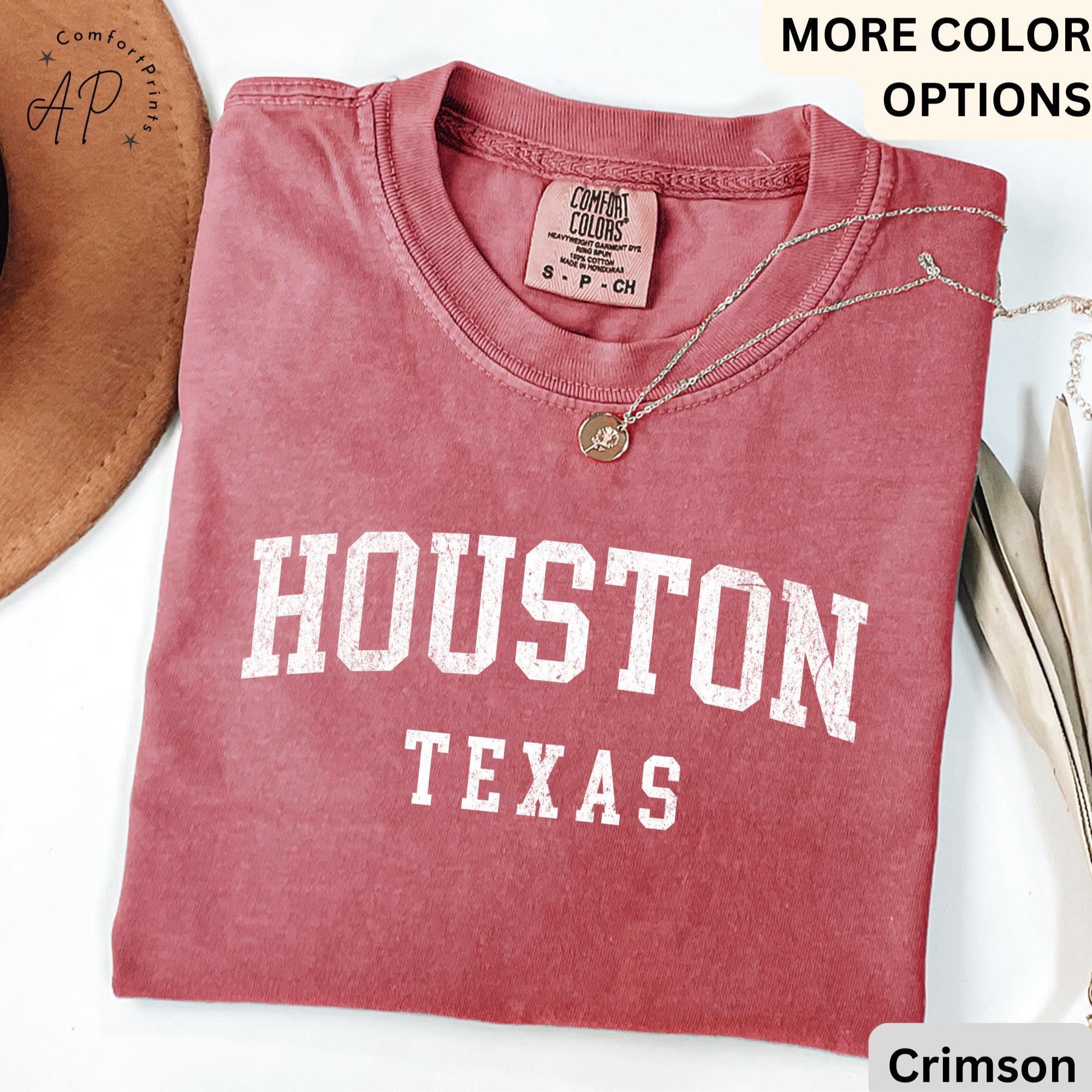 Houston Texas Comfort Colors® Shirt, Houston Texas T-Shirt, Gift for Houston Texas, City Of Texas Tee