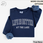 Lake Life Comfort Colors Sweatshirt: Relaxed Fit Lake Lover Gift