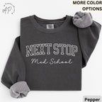 Med School Comfort Colors® Sweatshirt, Next Stop Medical School Sweater, Gift Med School Student, Future Doctor