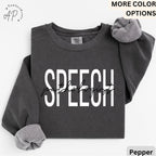Speech Pathologist Comfort Colors® Sweatshirt, Speech Language Pathologist Sweater, Speech Therapist, Gift for SLP, Speech Language