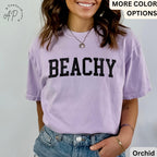 Beachy Vacation Life Comfort Colors® Shirt, Summer T-Shirt, Beach Therapy Tee, Gift for Vacation Summertime