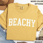 Beachy Vacation Life Comfort Colors® Shirt, Summer T-Shirt, Beach Therapy Tee, Gift for Vacation Summertime