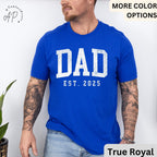 Dad Est T-Shirt, Gifts for Dad Shirt, Promoted To Dad Tee, First Time Father, Dada Shirt