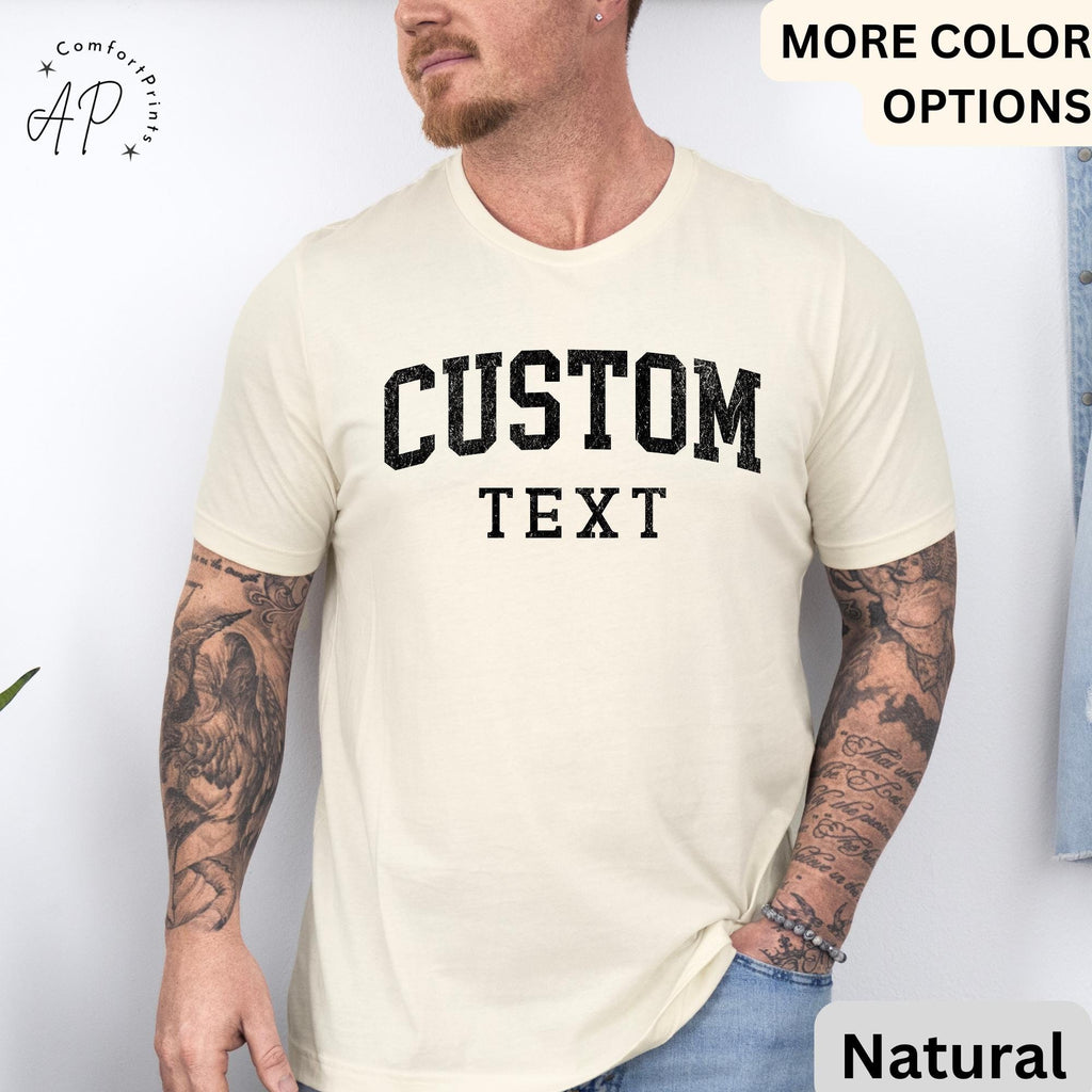 Custom T-Shirt, Personalized Shirt, Gift for Him Tee, Custom Shirt For Men, Custom Unisex Shirts