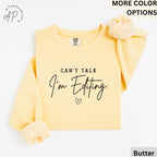 Comfort Colors® Editing Sweatshirt, Photographer Sweater, Can't Talk I'm Editing