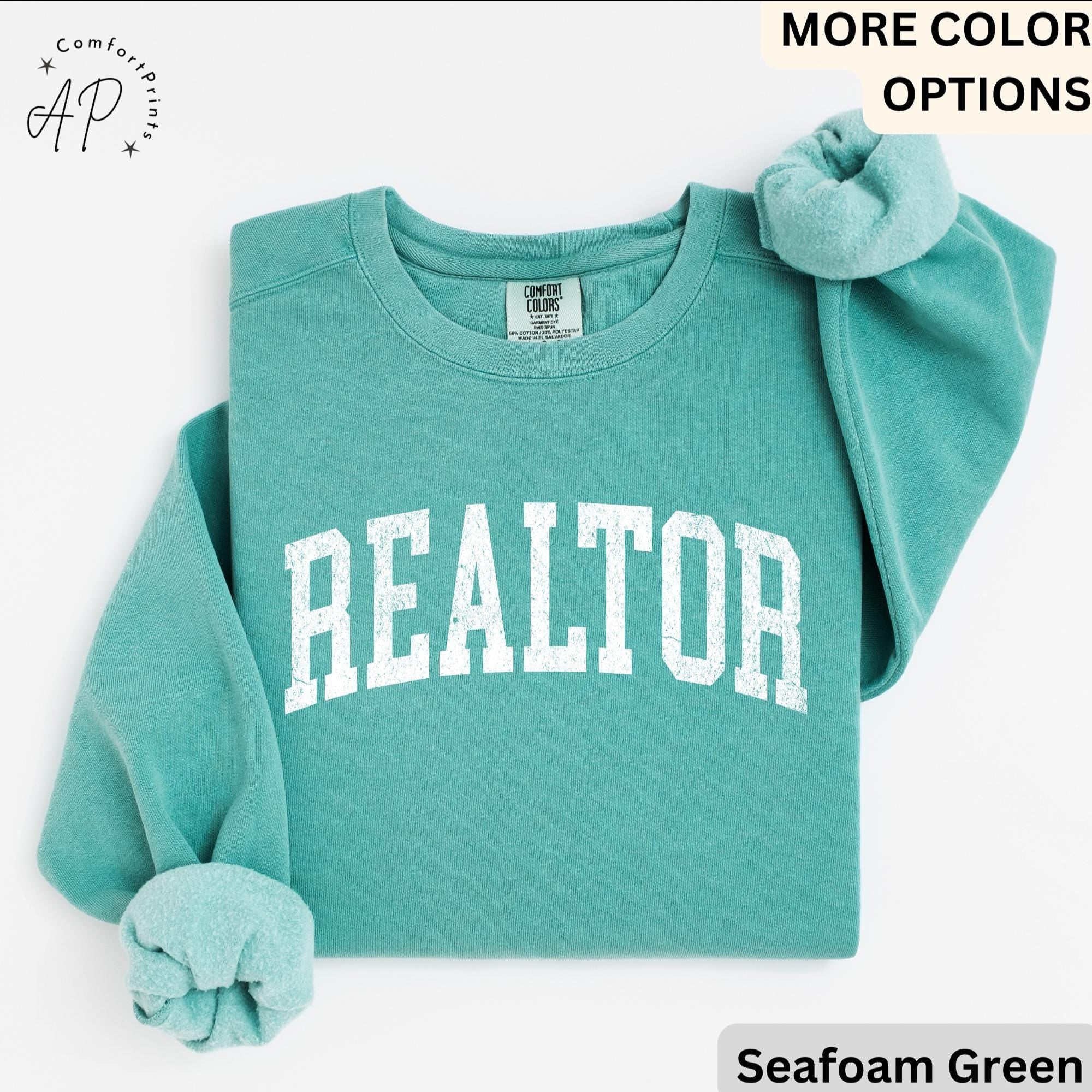 Realtor Comfort Colors® Sweater, Real Estate Agent Sweatshirt, Real Estate Marketing, Gift for Realtor