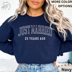 25th Anniversary Sweatshirt, Wedding Anniversary Sweater
