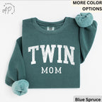 Twin Mom Comfort Colors Sweatshirt, Mama of Twins Gift