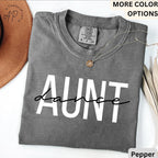 Dance Aunt Comfort Colors® Shirt, Dance Auntie T-Shirt, Dance Lover Shirt, Gift for Dance Aunt, Dance Recital Shirt, Funny Dancer T-Shirt