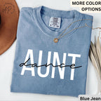 Dance Aunt Comfort Colors® Shirt, Dance Auntie T-Shirt, Dance Lover Shirt, Gift for Dance Aunt, Dance Recital Shirt, Funny Dancer T-Shirt