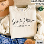 Personalized Photography Sweatshirt, Custom Photography Business Sweater, Gift For Photographer, Camera Professional