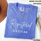 Registered Dietitian Comfort Colors® T-Shirt, Nutritionist Shirt, Nutritional Therapy Tee, Gift for Future Dietitian