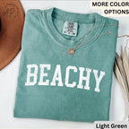 Beachy Vacation Life Comfort Colors® Shirt, Summer T-Shirt, Beach Therapy Tee, Gift for Vacation Summertime