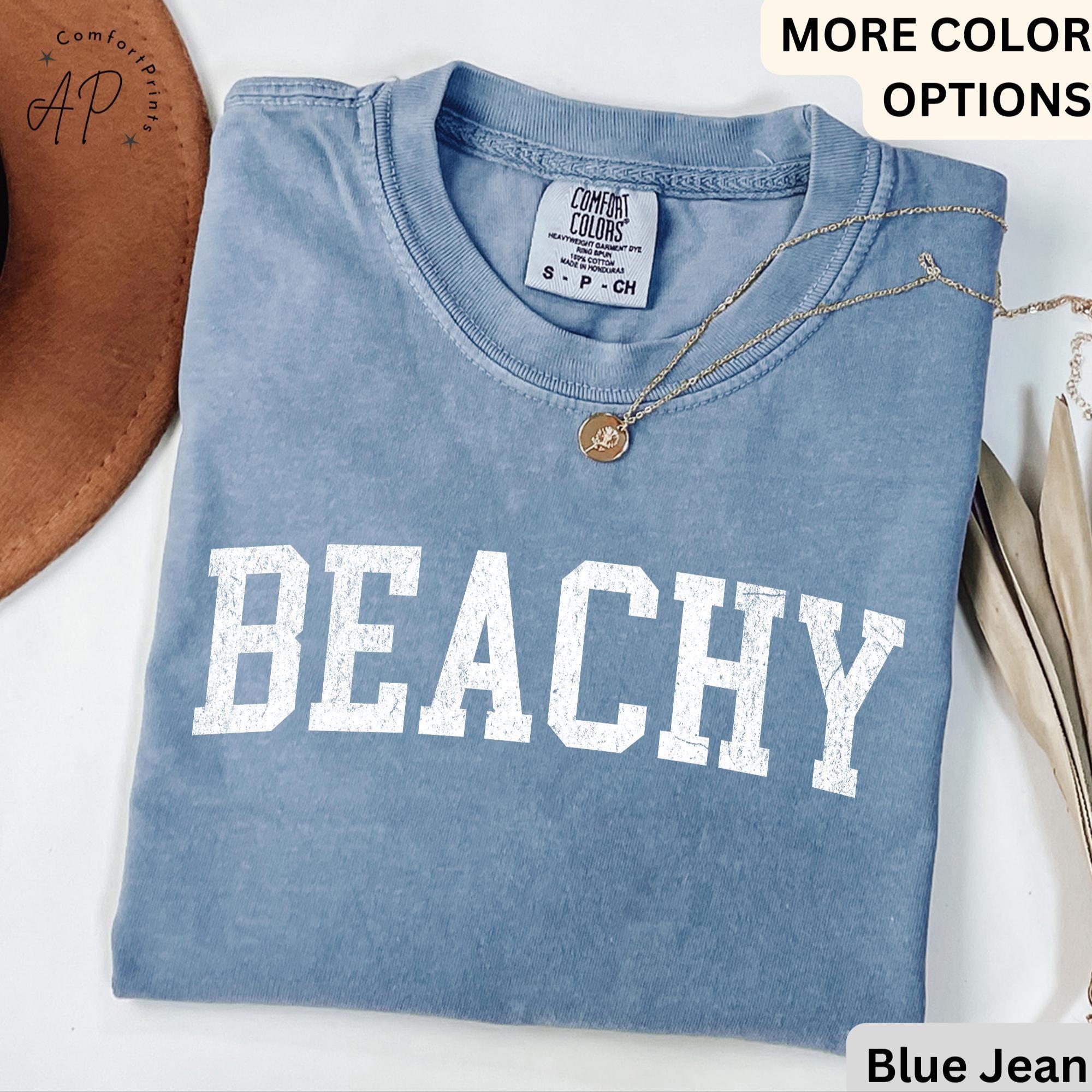 Beachy Vacation Life Comfort Colors® Shirt, Summer T-Shirt, Beach Therapy Tee, Gift for Vacation Summertime