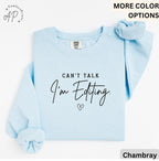 Comfort Colors® Editing Sweatshirt, Photographer Sweater, Can't Talk I'm Editing