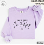 Comfort Colors® Editing Sweatshirt, Photographer Sweater, Can't Talk I'm Editing