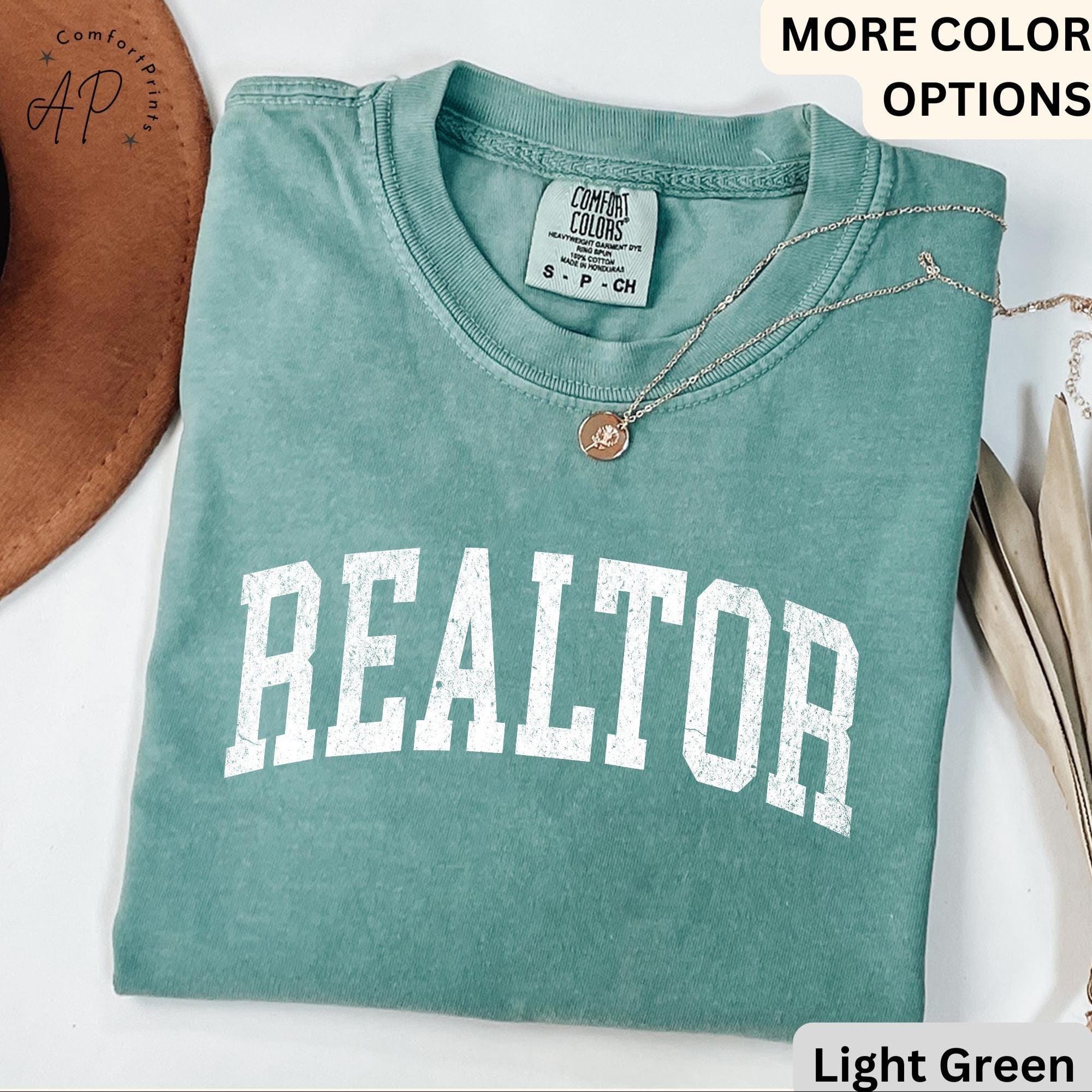 Realtor Comfort Colors® T-Shirt, Real Estate Agent Shirt, Real Estate Marketing Tee, Gift for Realtor